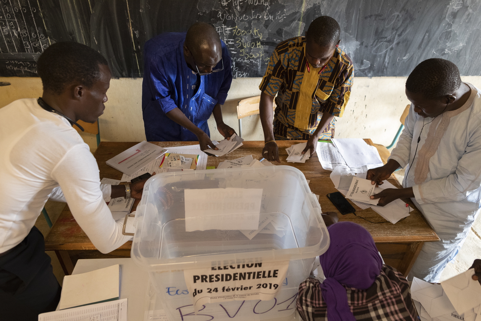 Wybory prezydenckie w Senegalu. Fot. PAP/EPA/NIC BOTHMA