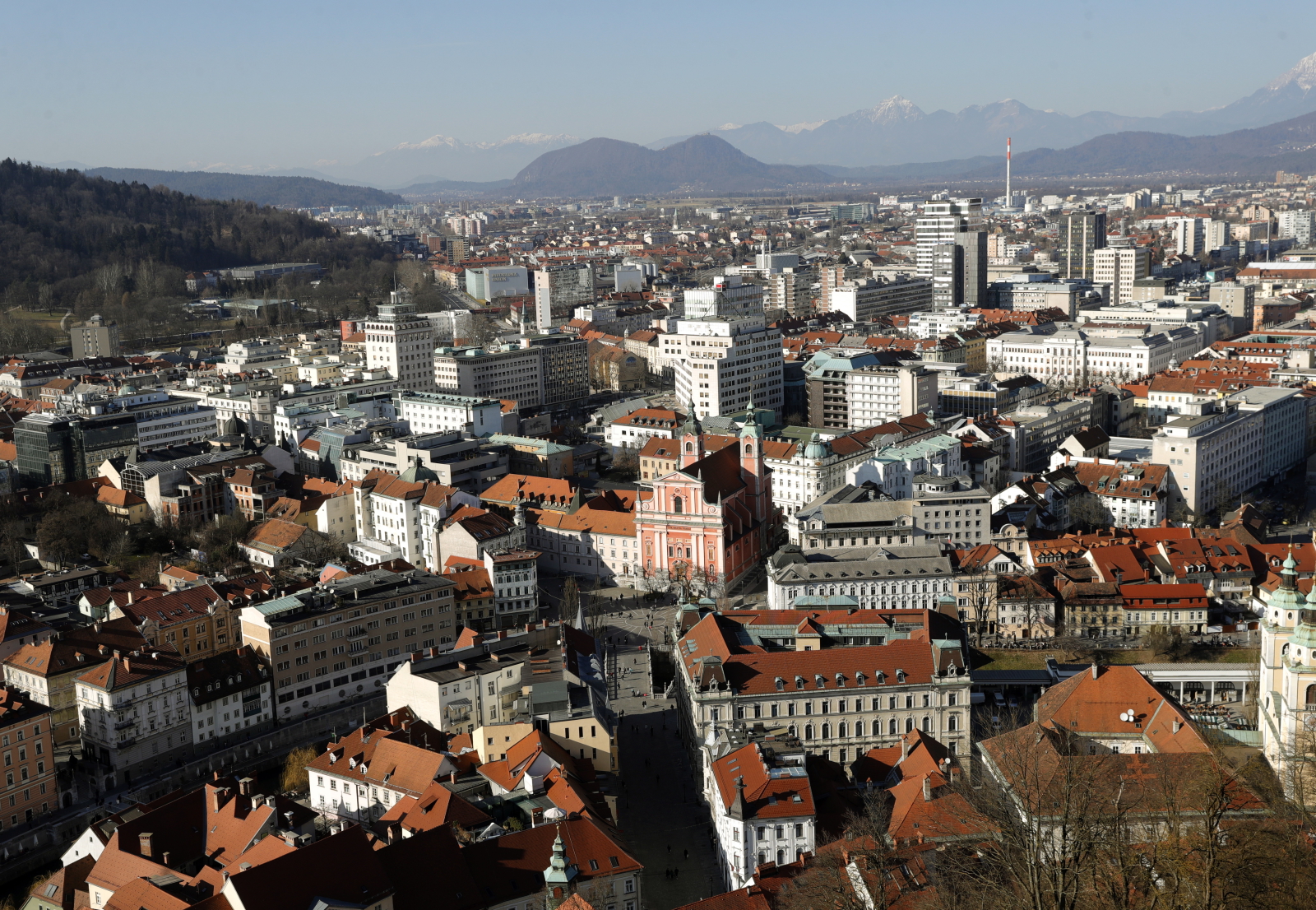 Ljubljana, stolica Słowenii. Fot. PAP/EPA/ANTONIO BAT
