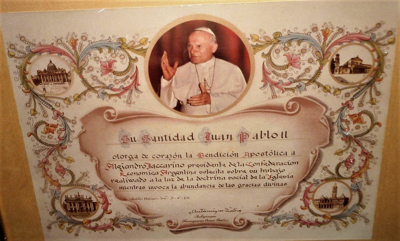Jan Paweł II, błogosławieństwo papieskie