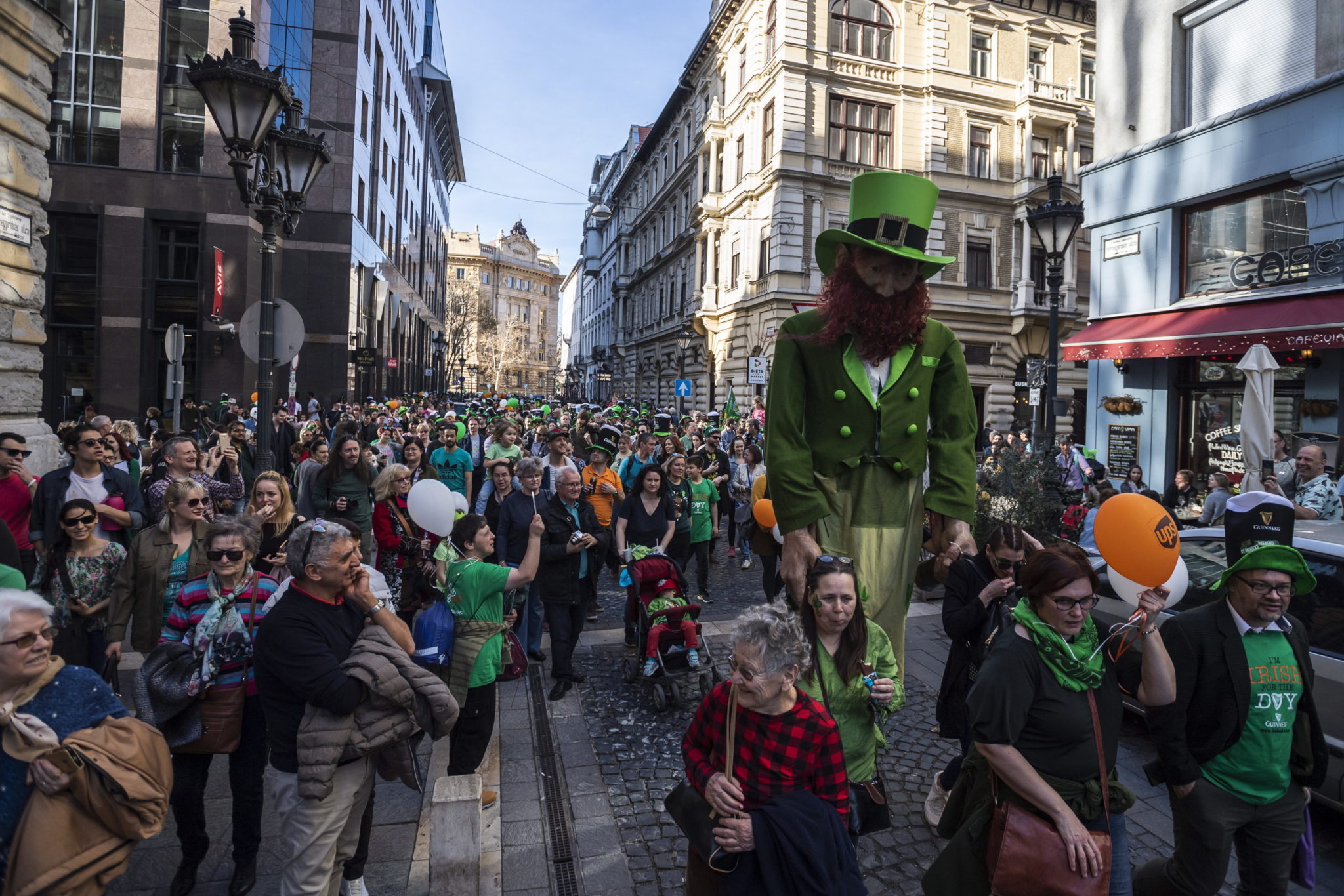 Budapeszt: obchody Dnia Patryka, irlandzkiego patrona na Węgrzech, fot. Marton Monus, PAP/EPA 