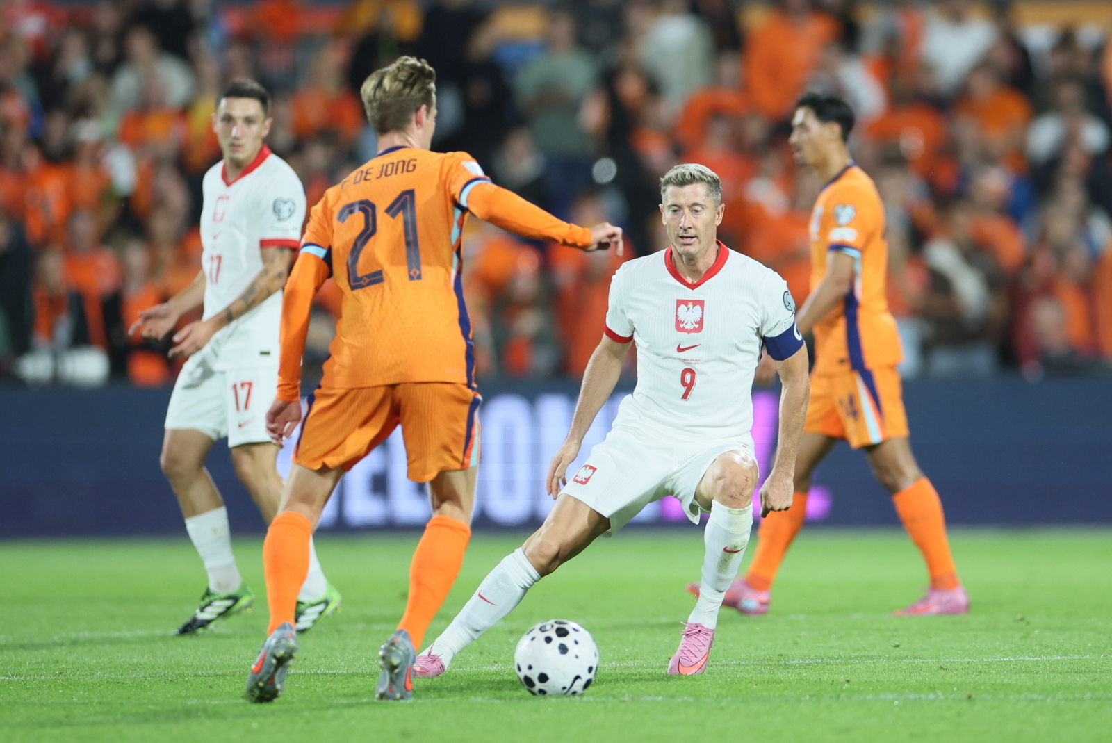 Polska remisuje z Holandią 1:1 w eliminacjach do MŚ. Dobry debiut nowego selekcjonera [+GALERIA]