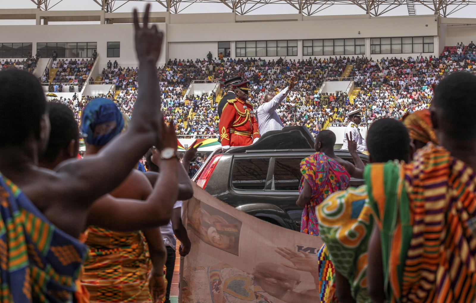 Dzień Niepodległości w Ghanie. Fot. PAP/EPA/CHRISTIAN THOMPSON
