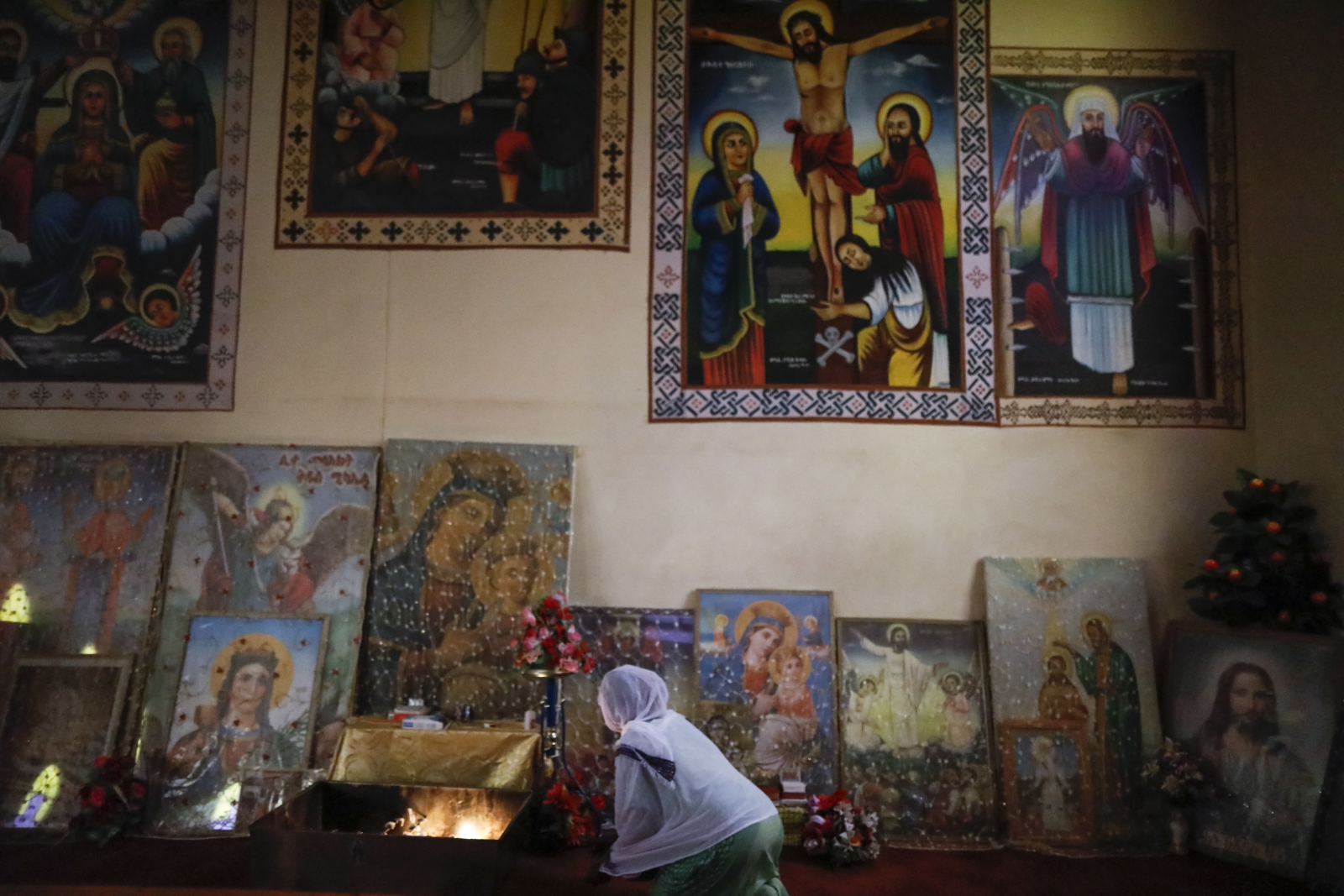 Etiopczycy modlą się za ofiary katastrofy lotniczej