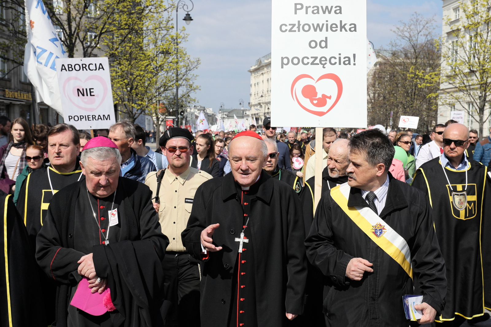 Warszawa, Marsz Świętości Życia PAP/Paweł Supernak