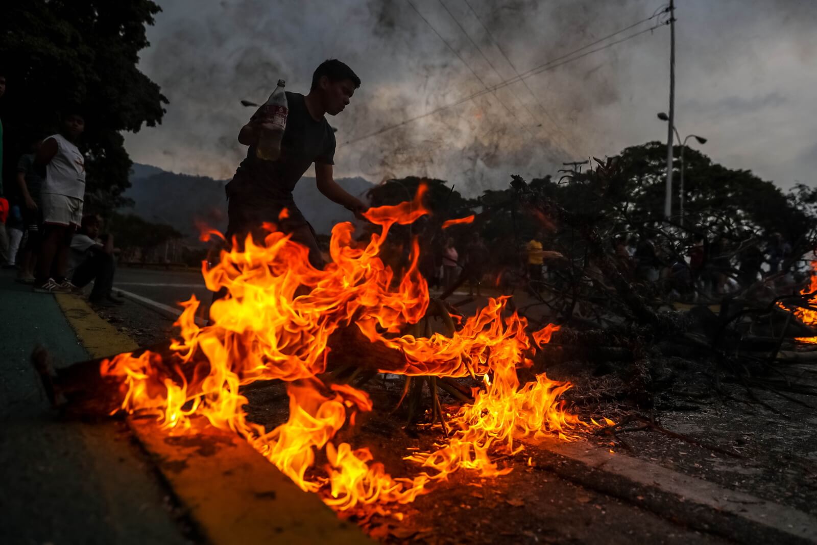 Kryzys polityczny w Wenezueli ciągle trwa fot. EPA/MIGUEL GUTIERRE