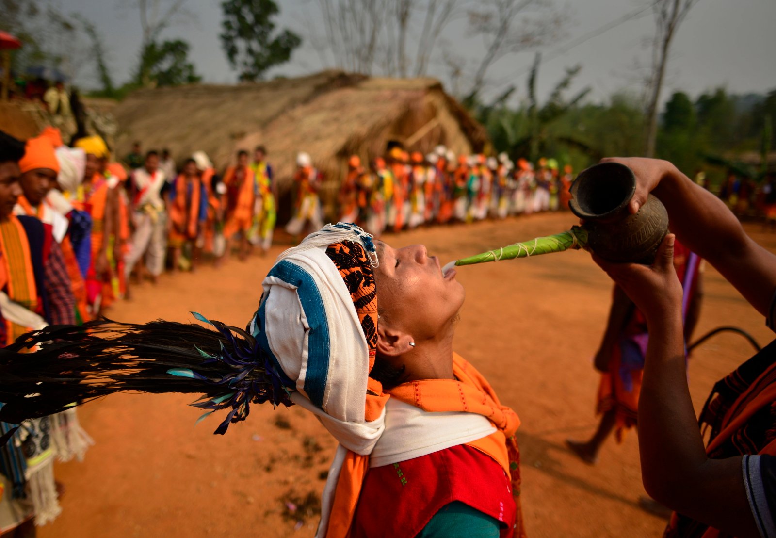 Festiwal kulturowy w Indiach. Fot. PAP/EPA/STR