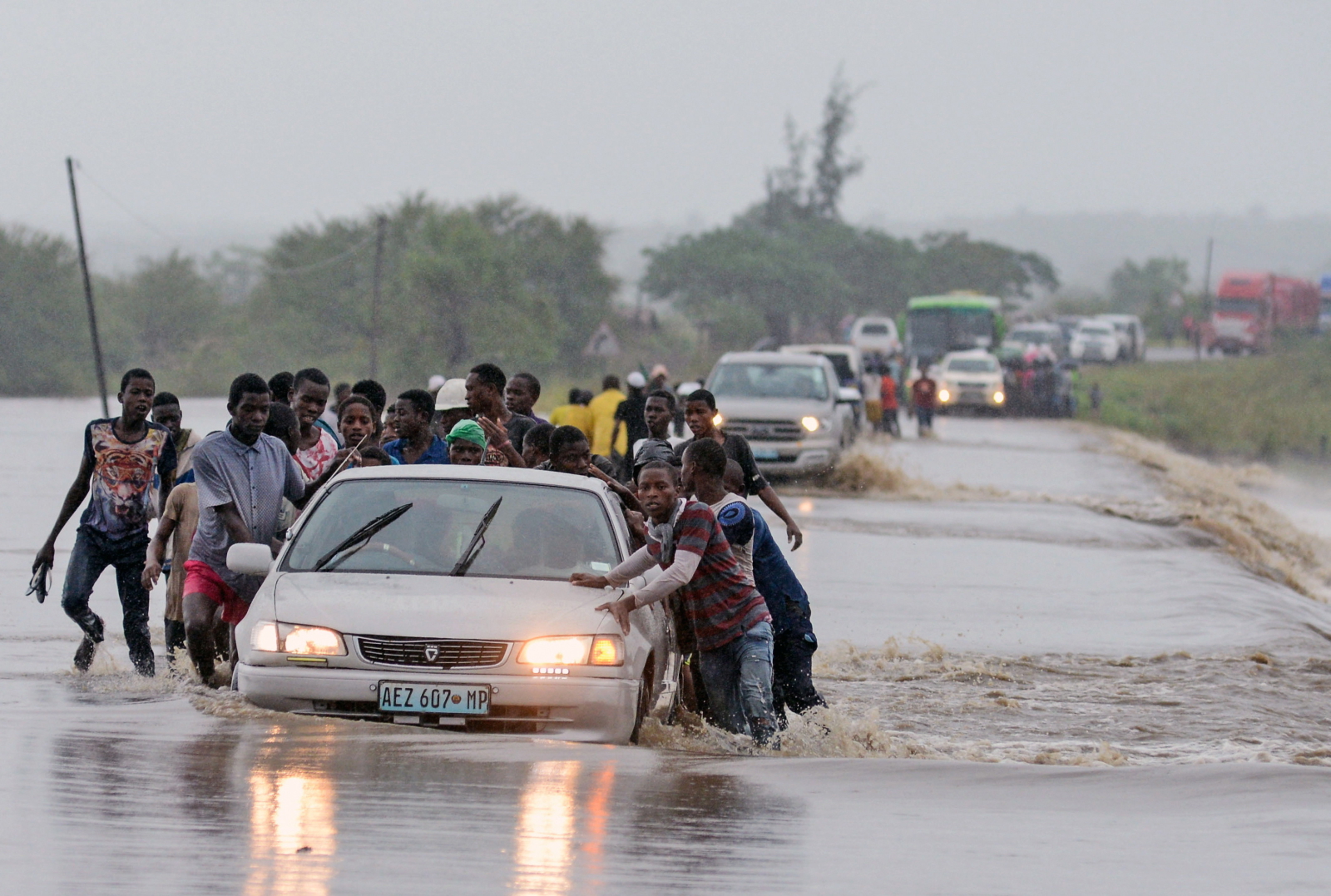 Cyklon Kenneth w Mozambiku Fot. PAP/EPA/ANTONIO SILVA