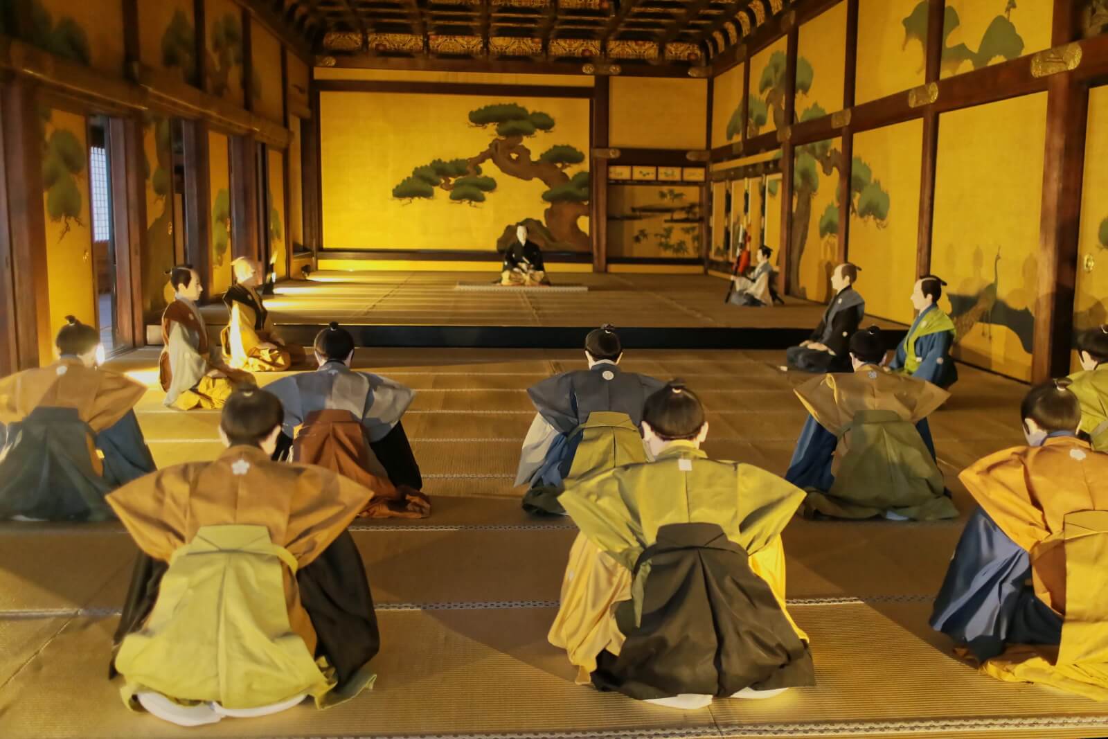 Wpisany na listę światowego dziedzictwa UNESCO Zamek Nijo, 18 bm. w Kioto fot. PAP/Andrzej Lange
