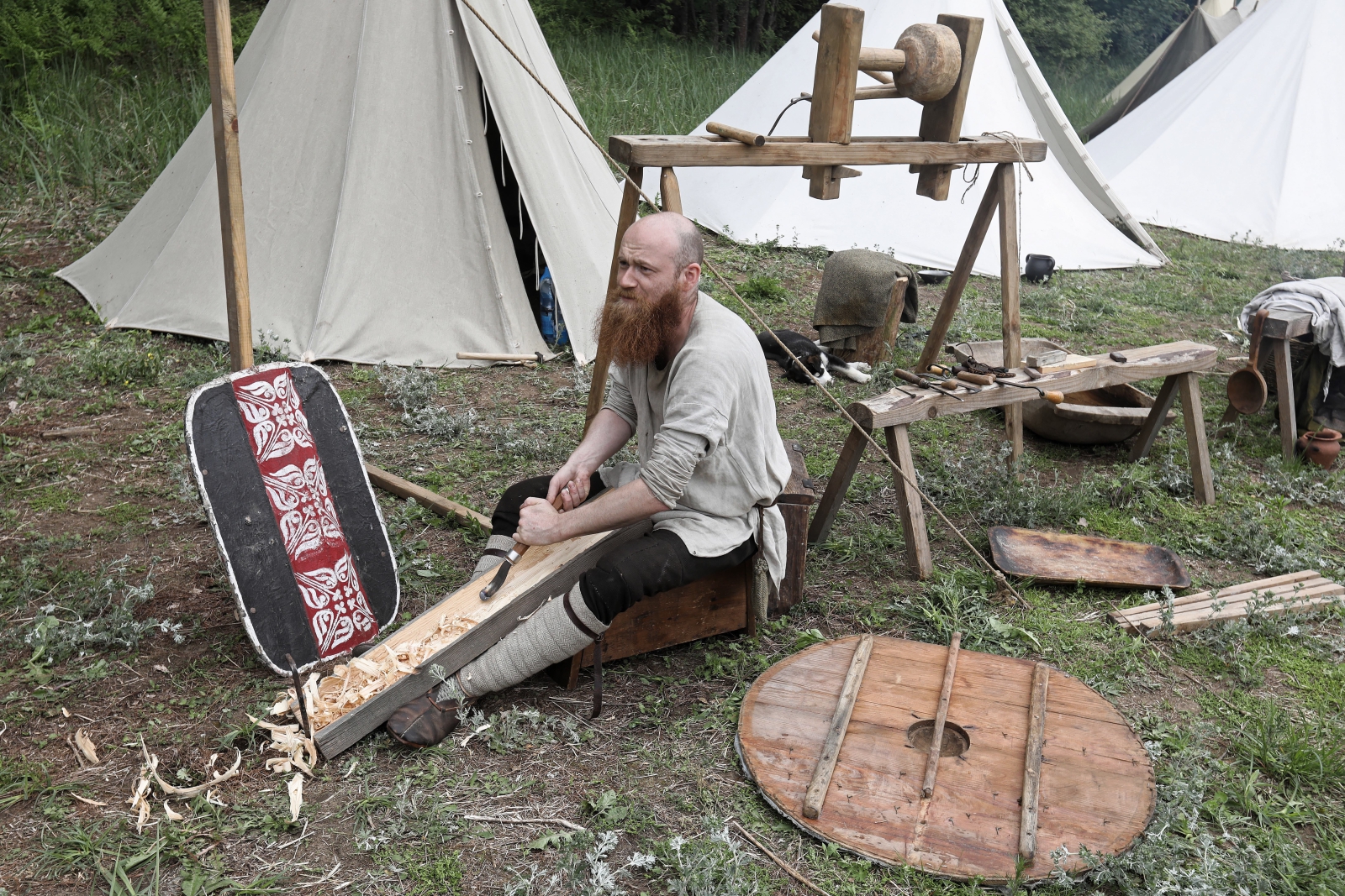 XV Jaćwieski Festyn Archeologiczny w Suwałkach. Fot. PAP/Artur Reszko