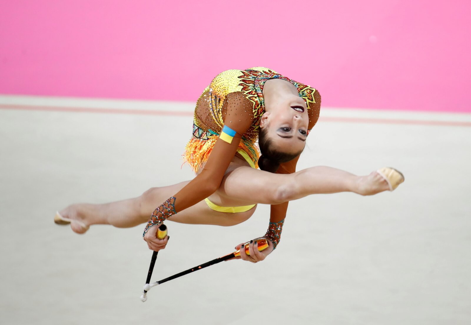 Gimnastyka artystyczna fot. EPA/Javier Lopez