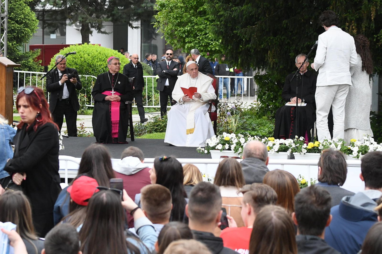 Papież Franciszek w Macedonii