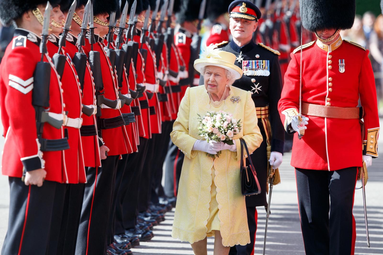 Królowa Elżbieta II w Szkocji EPA/ROBERT PERRY 
