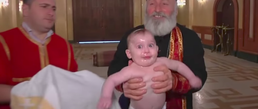gruziński chrzest