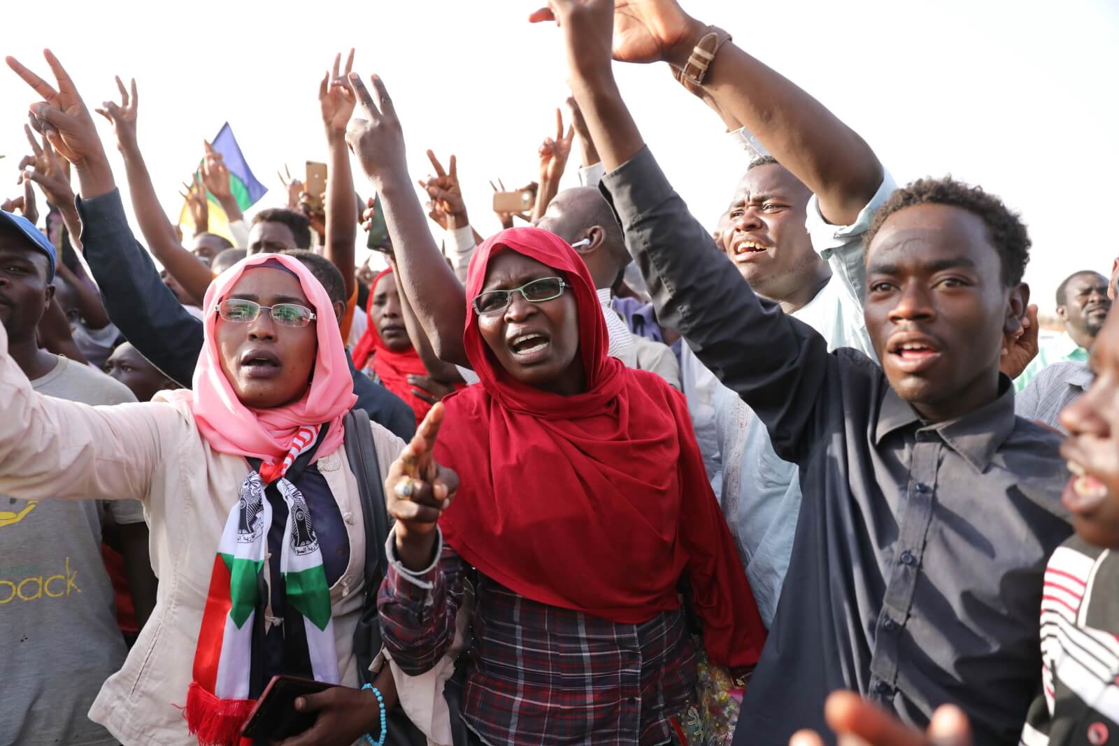 Protesty amnestyjne w Sudanie fot. EPA/MARWAN ALI