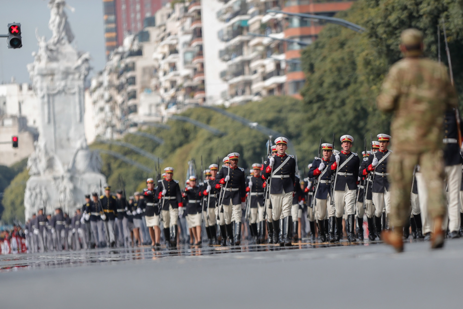 Dzień Niepodległości w Buenos Aires Fot. EPA/Juan Ignacio Roncoroni
