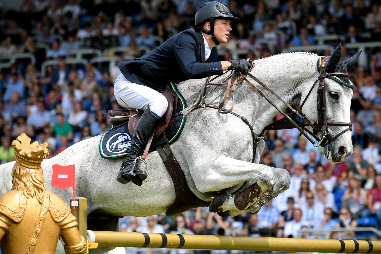 Rolex Grand Prix w Aachen, Niemcy. Fot. 	PAP/EPA/SASCHA STEINBACH