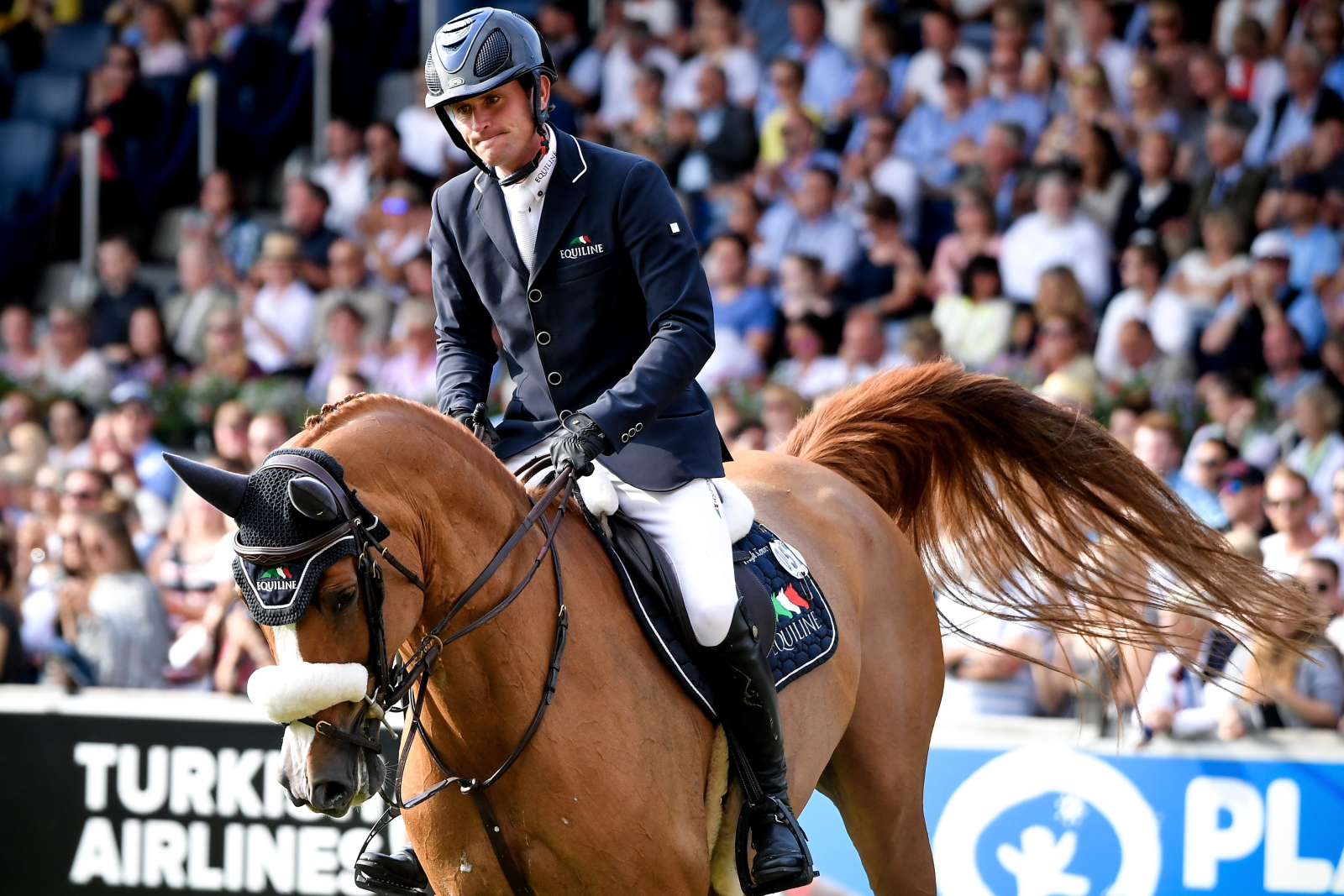 Rolex Grand Prix w Aachen, Niemcy. Fot. 	PAP/EPA/SASCHA STEINBACH