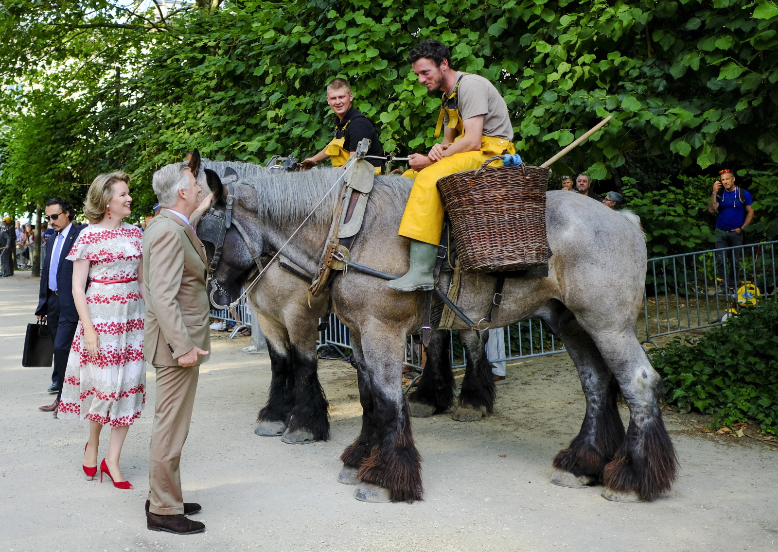 Święto Narodowe w Belgii. Fot. PAP/EPA/JULIEN WARNAND