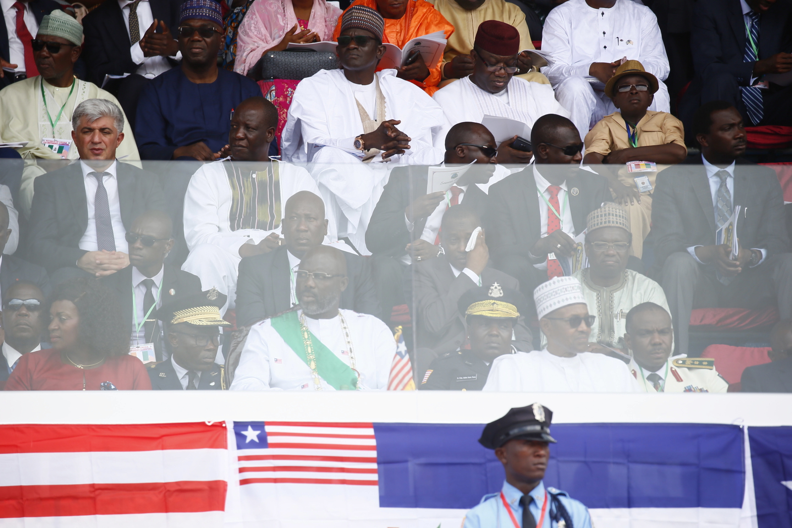 Dzień niepodległości w Liberii. Fot. PAP/EPA/AHMED JALLANZO