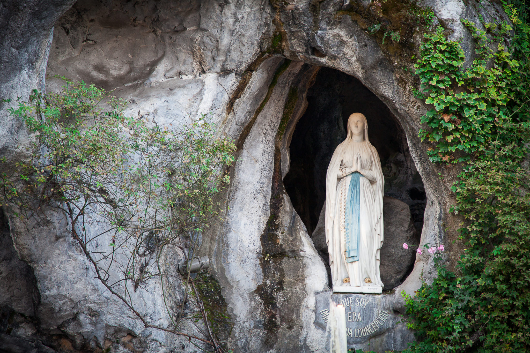 Les grottes des apparitions à Lourdes sont ouvertes demain après une interruption de 2 ans.  Commentaire du recteur du tabernacle