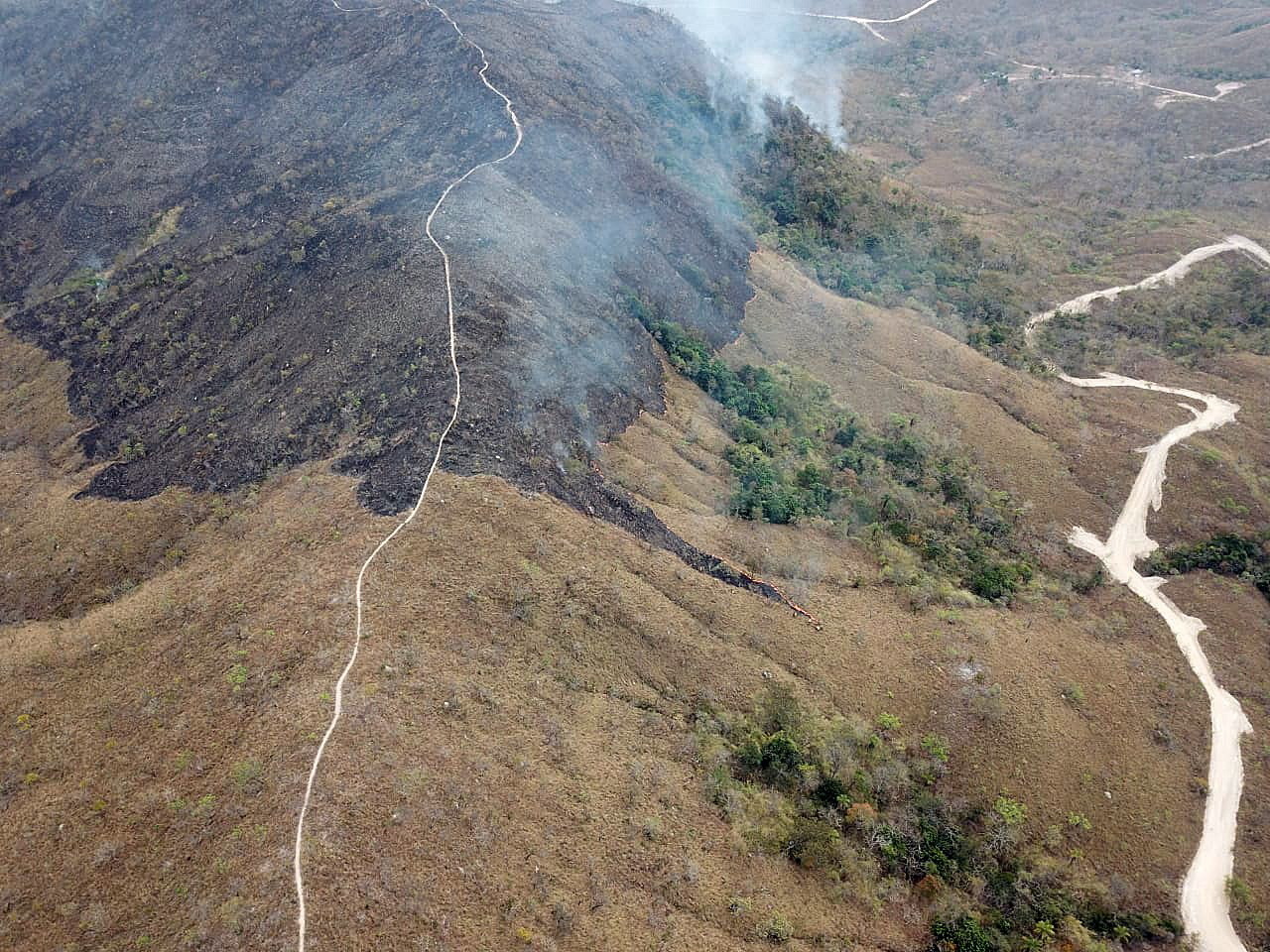 Pożar Amazonii  EPA/MATO GROSSO FIREFIGHTERS