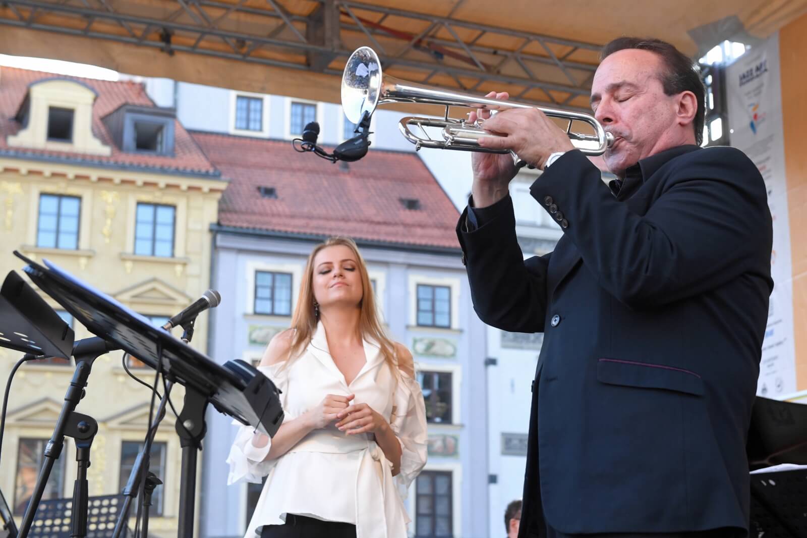 Jazz na Starówce w Warszawie fot. PAP/Radek Pietruszka