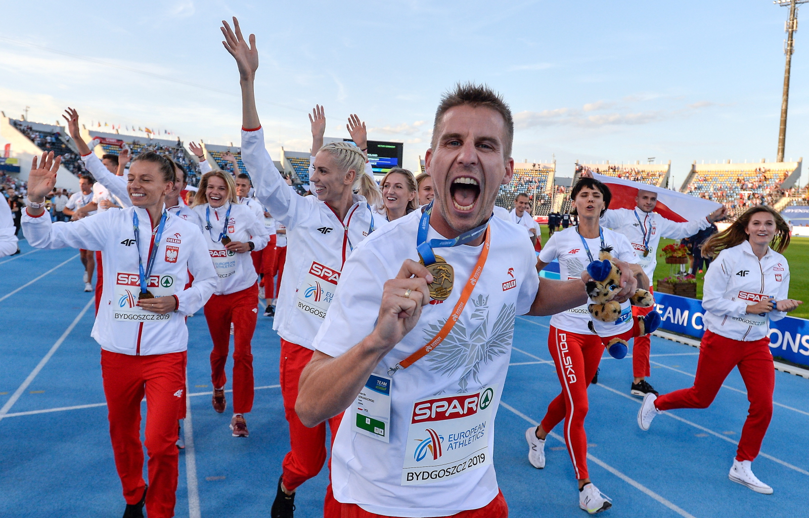 Polscy lekkoatleci zwyciężyli w Drużynowych Mistrzostwach Europy PAP/Paweł Skraba