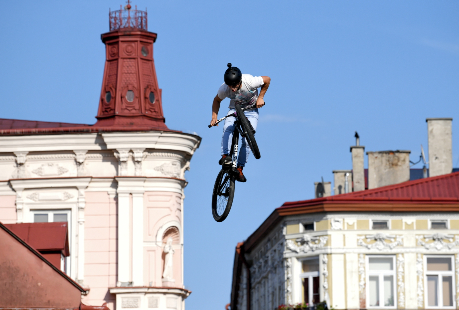 Festiwal Rowerowy Bike Town w Przemyślu Fot. PAP/Darek Delmanowicz