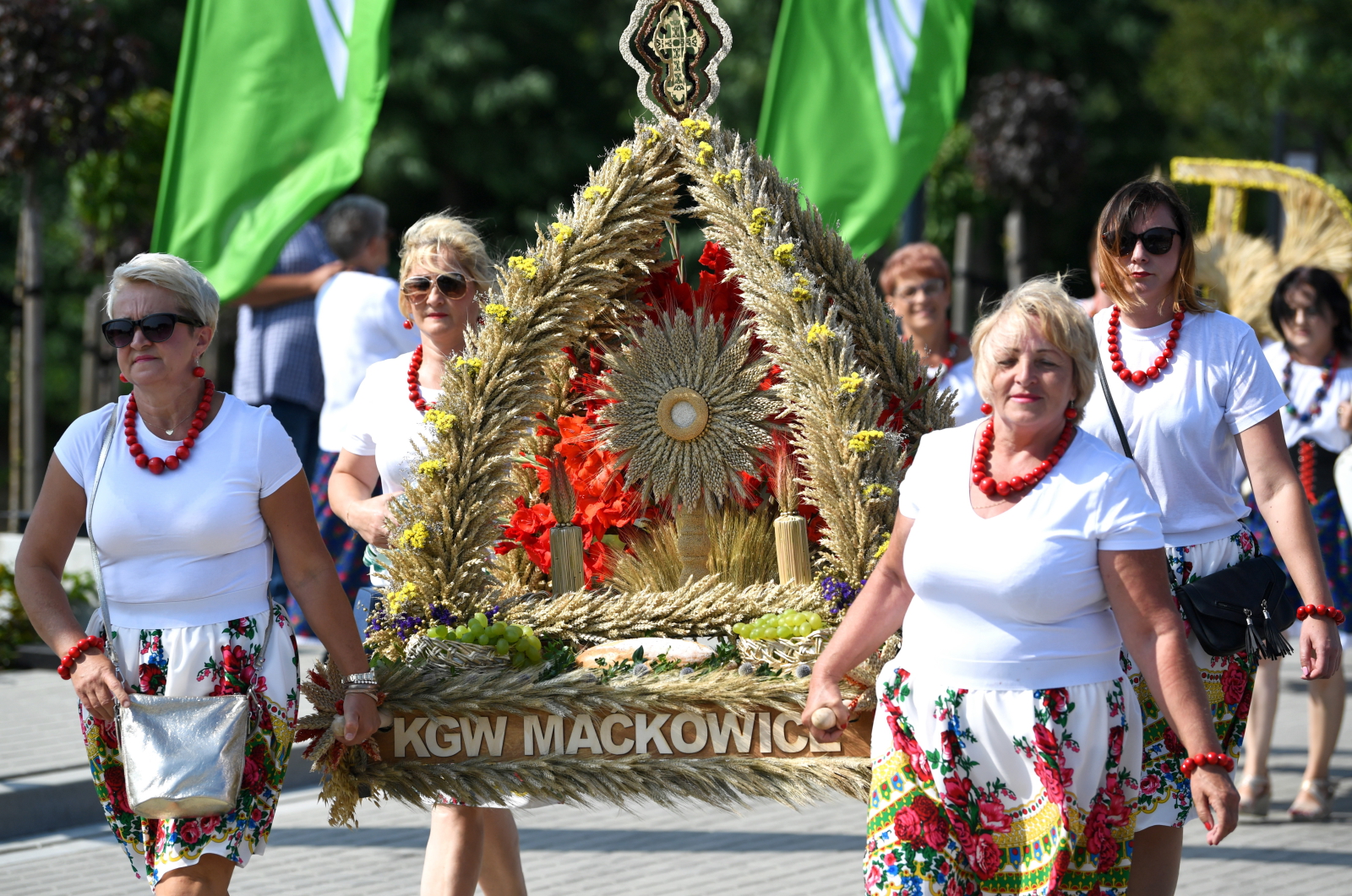 Dożynki Województwa Podkarpackiego Archidiecezji Przemyskiej PAP/Darek Delmanowicz