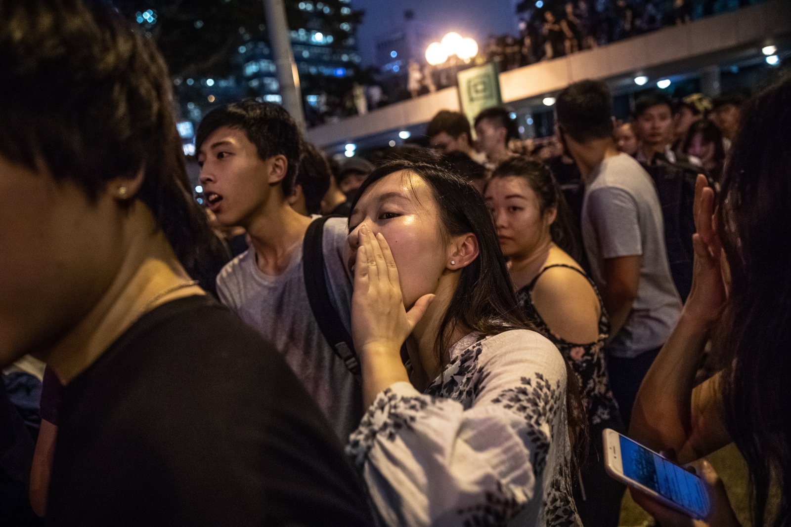 W Hongkongu wciąż trwają antyrządowe protesty, EPA/ROMAN PILIPEY 