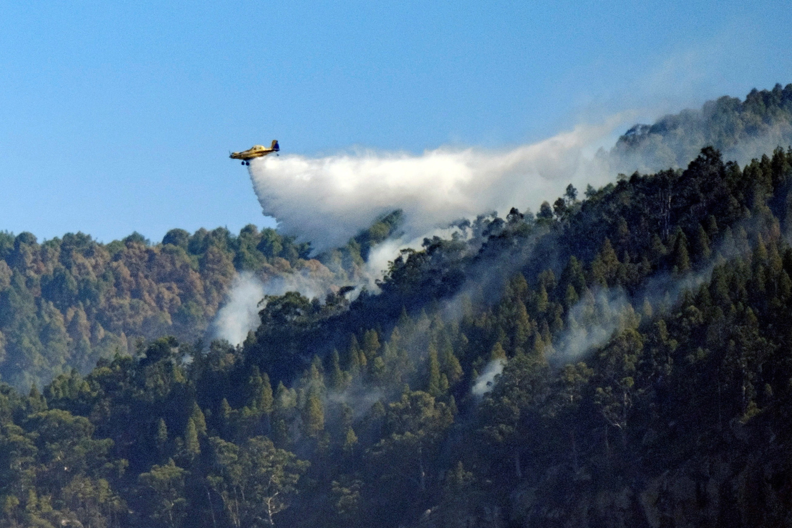 Pożary lasów w Hiszpanii EPA/Angel Medina G. 