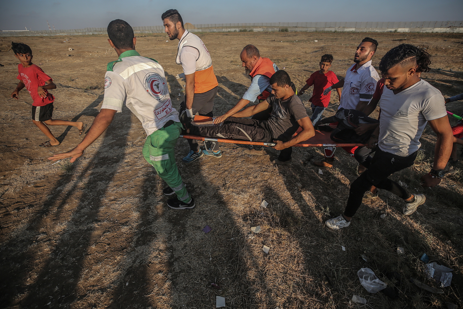 Konflikt Izraelsko Palestyński w Strefie Gazy EPA/MOHAMMED SABER 