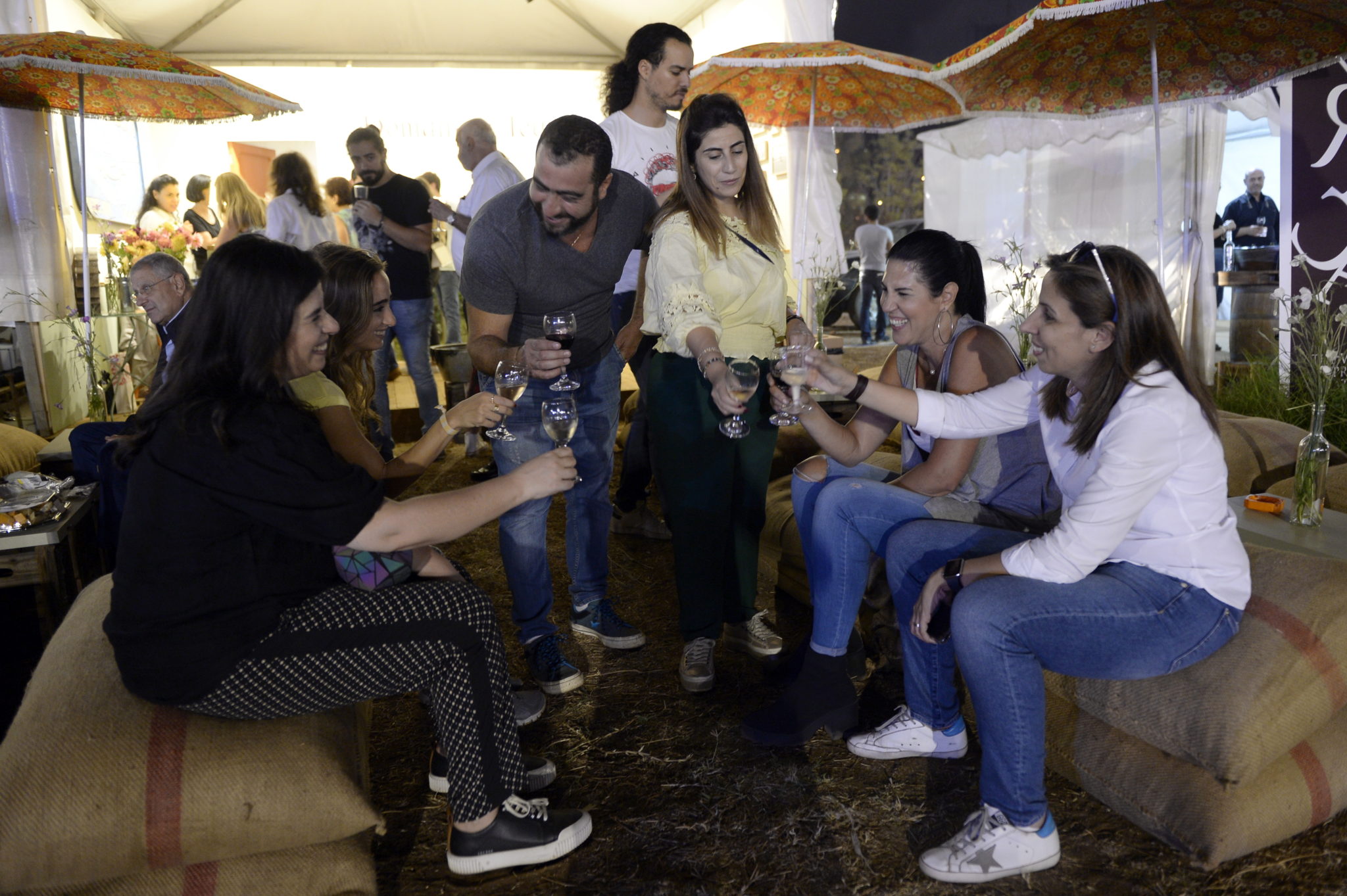 Beirut, Liban, festiwal wina, fot. PAP/EPA  