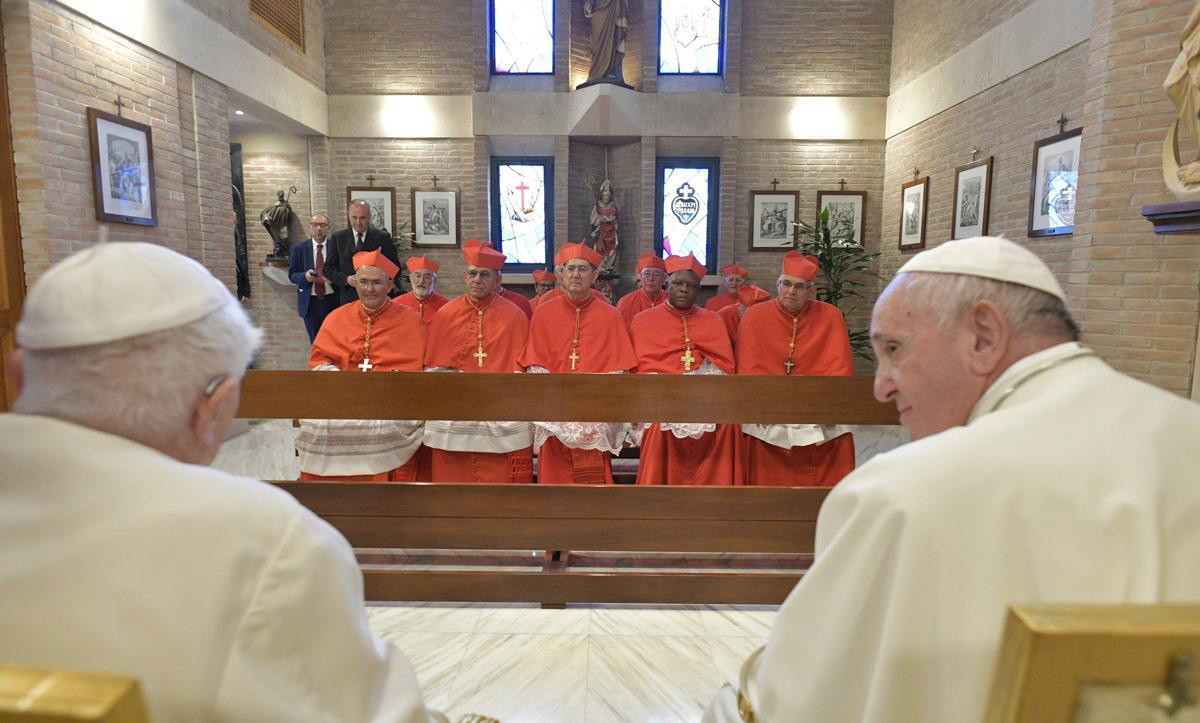 Bnedykt XVI i kardynałowie