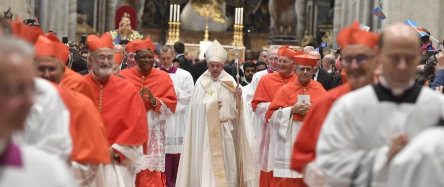 Wyświęcenie nowych kardynałów fot. PA/VATICAN MEDIA