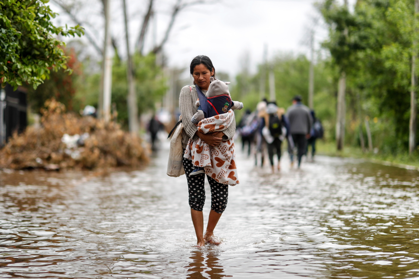 Powódź w Argentynie EPA/Juan Ignacio Roncoroni 