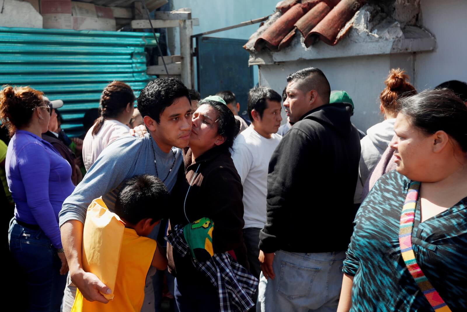 Kryzys migracyjny w Gwatemali fot.  EPA/ESTEBAN BIBA 