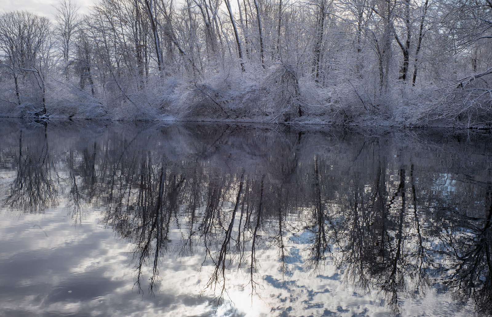Zima w Newton, Massachusetts, USA Fot. PAP/EPA/CJ GUNTHER