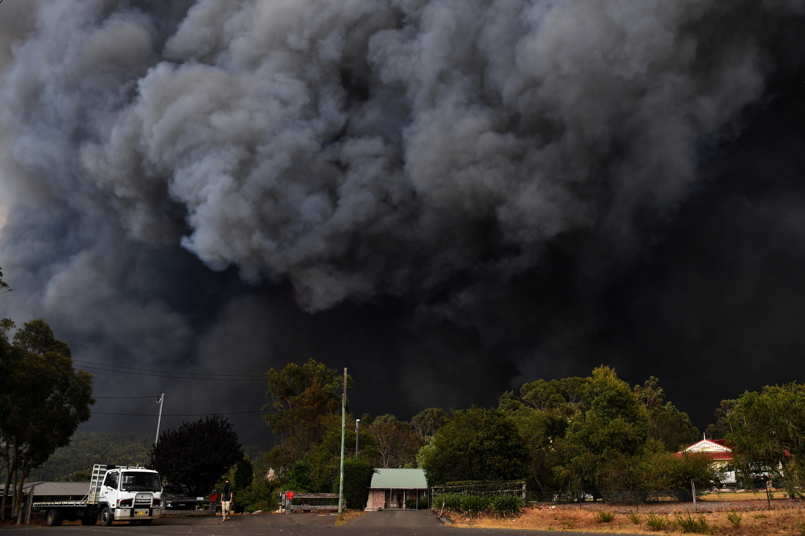 Pożary buszu w Australii   EPA/DEAN LEWINS