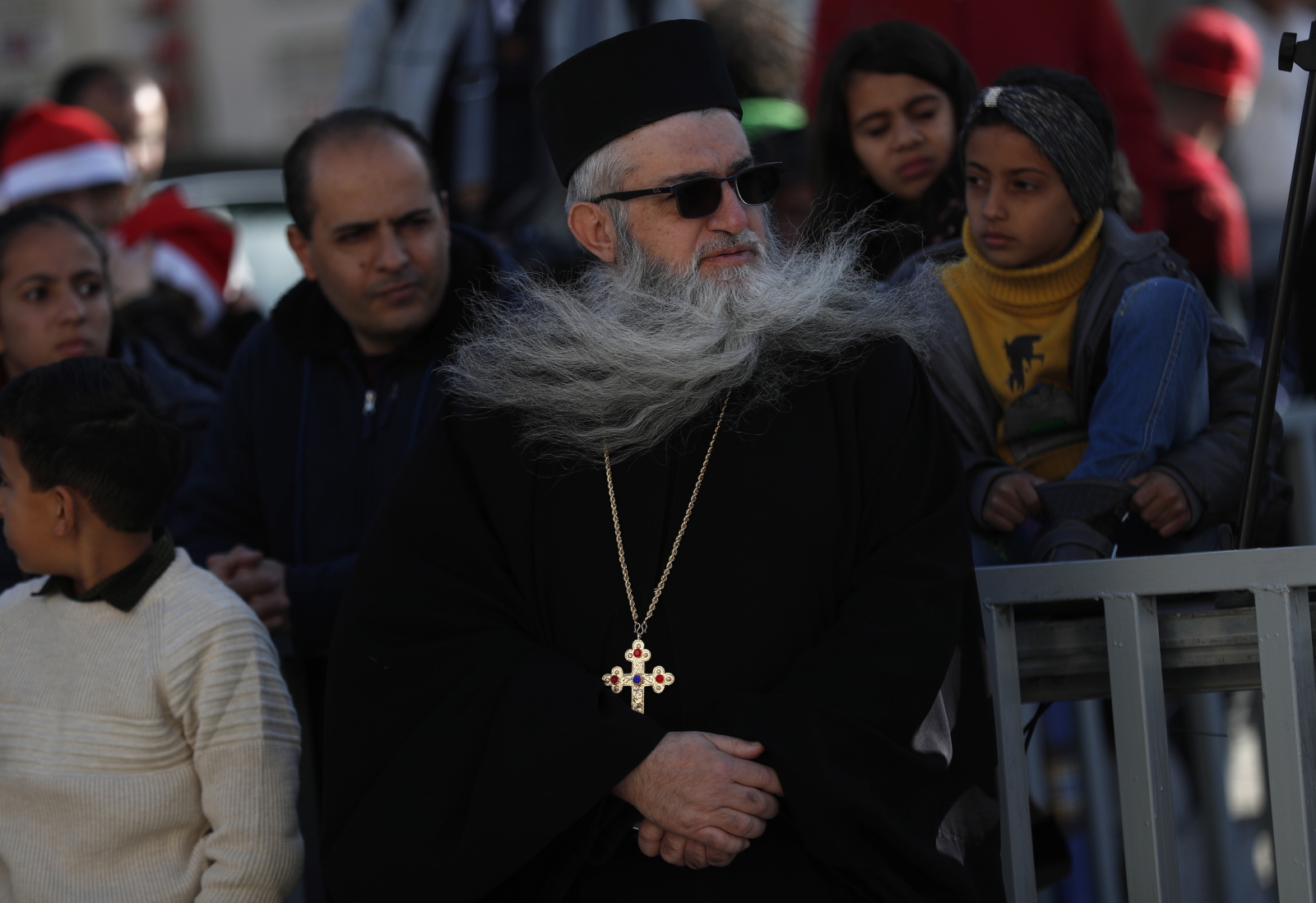 Boże Narodzenie w Betlejem  EPA/ATEF SAFADI 