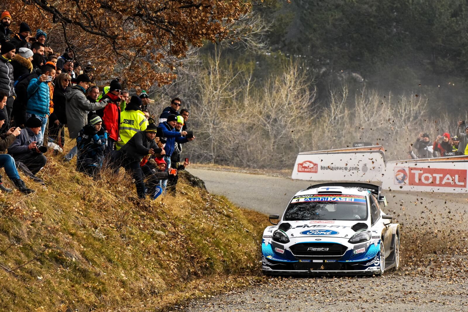 WRC we Francji fot. EPA/- 