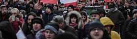 Marsz pamięci żołnierzy wyklętych w Lublinie fot. PAP/Wojtek Jargiło