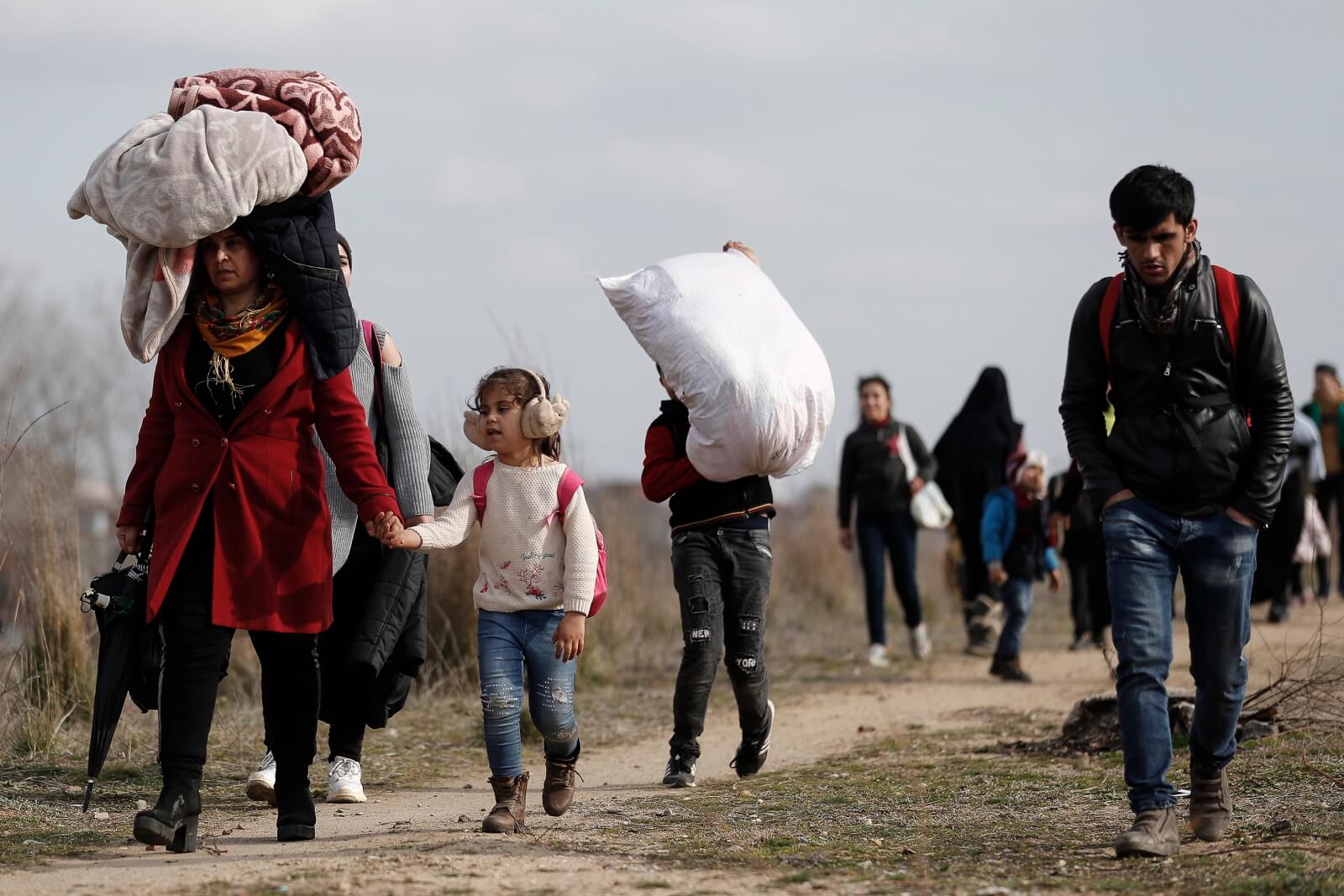 Problem migracyjny na granicy grecko-tureckiej fot. EPA/DIMITRIS TOSIDIS