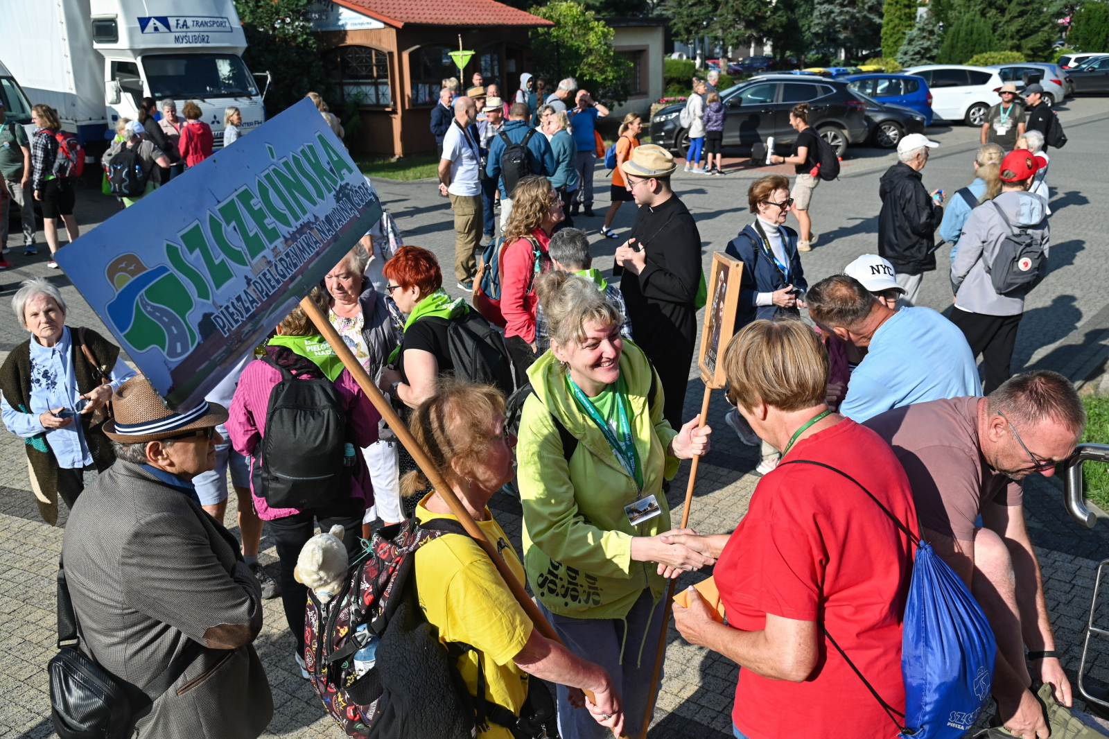 Najdłuższa pielgrzymka na Jasną Górę. Pątnicy pokonają ponad 600 kilometrów [GALERIA]