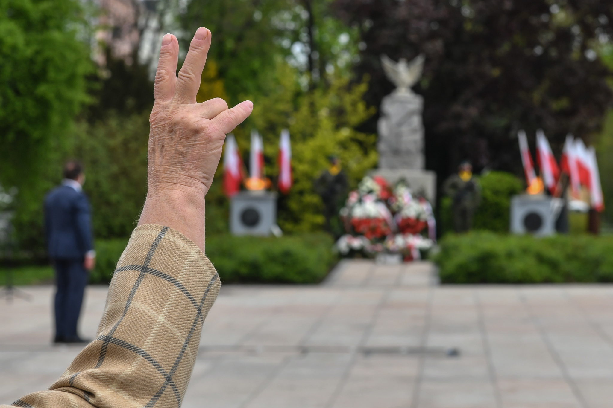 Lublin, uroczystości na Placu Litewskim, fot. PAP/Wojtek Jargiło