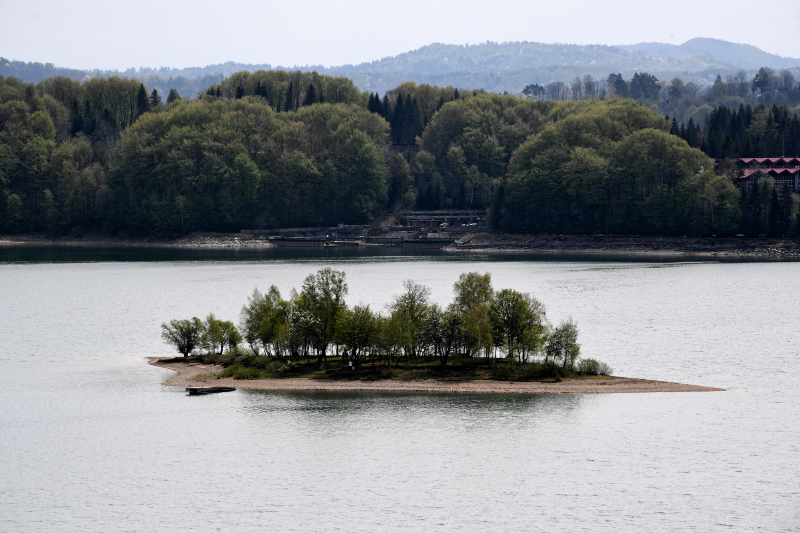 Jezioro Solińskie, fot. PAP/Darek Delmanowicz