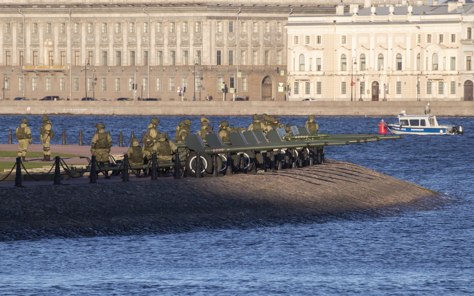 Dzień zwycięstwa w Sankt Petersburgu fot. EPA/STR

