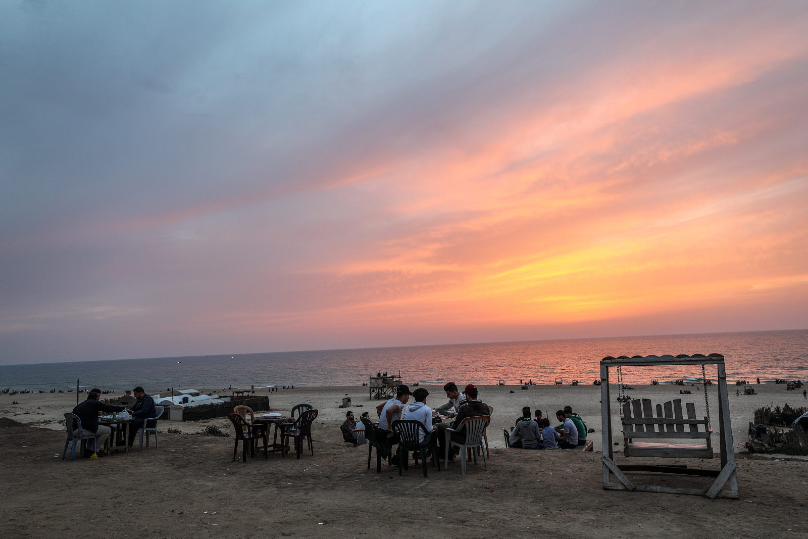 Ramadan w Gazie Fot. PAP/EPA/MOHAMMED SABER