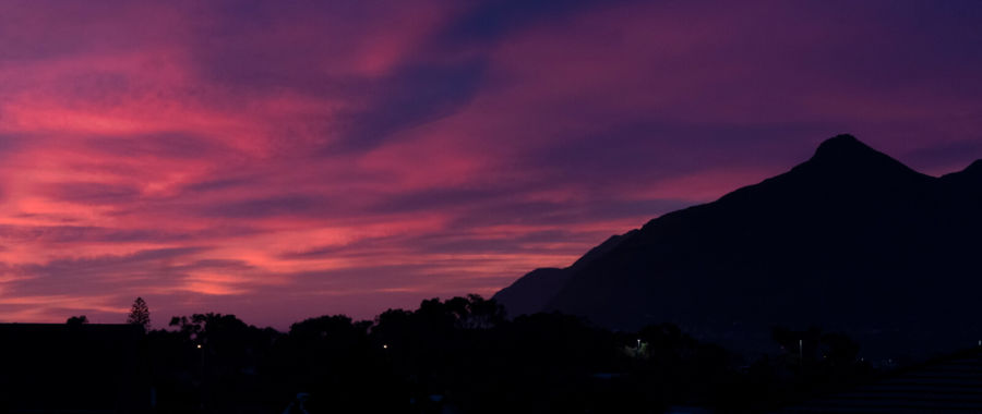 Zachód słońca w Cape Town fot. EPA/NIC BOTHMA