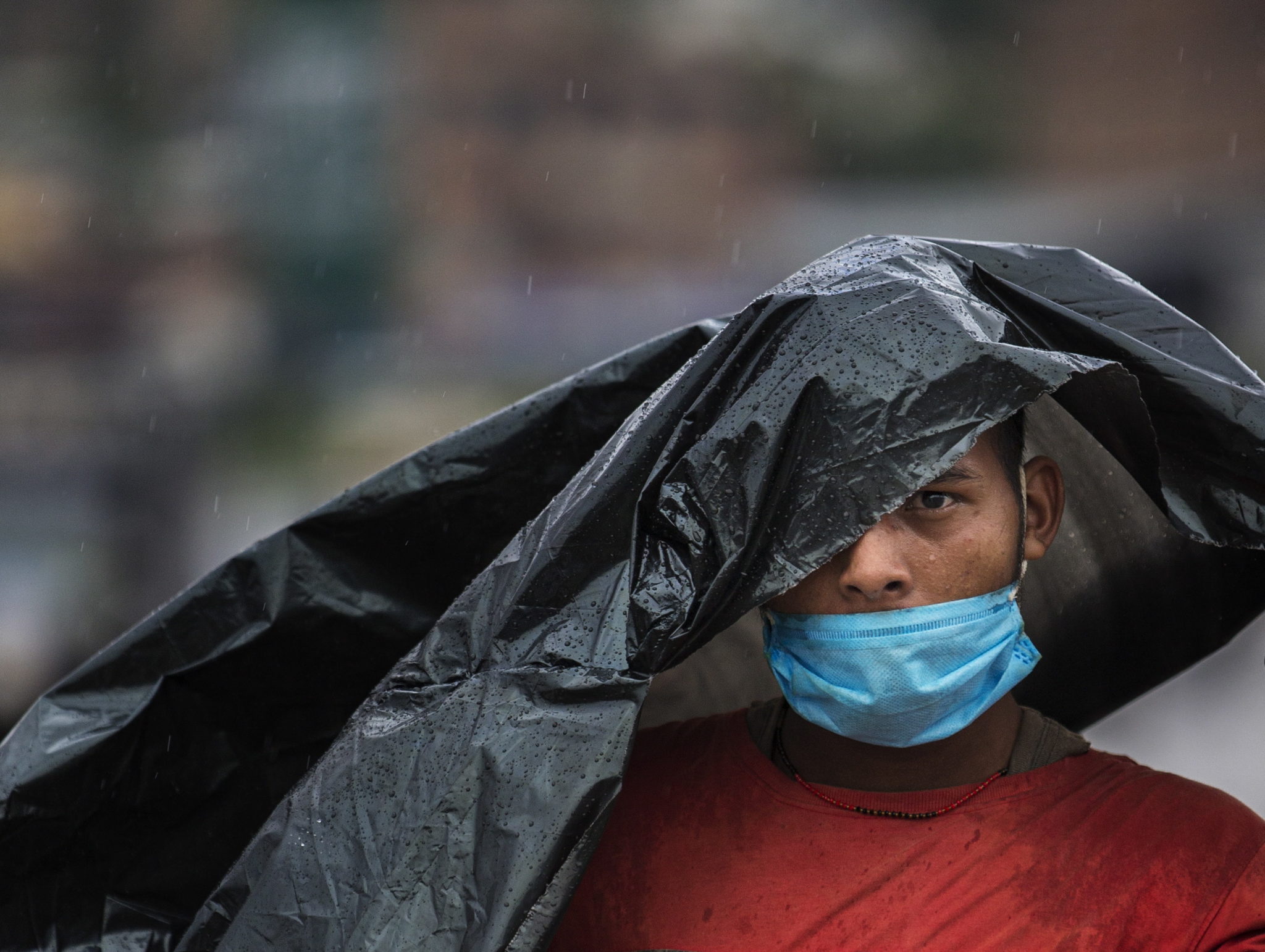 Nepal nawiedzony przez groźny monsun. fot. EPA/NARENDRA SHRESTHA